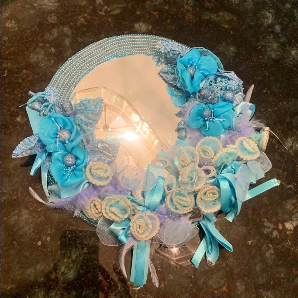 Floral Decorative Plate - Picture 1 of 6
